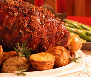 Mother's Day prime rib dinner at The Crossing Resort