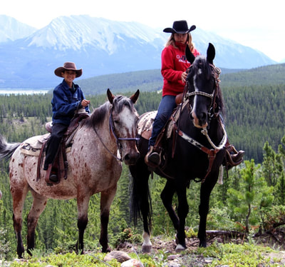 Explore the Canadian Rockies on Horseback at The Crossing Resort