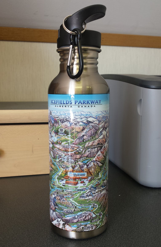 The Crossing Resort hiking trails water bottle